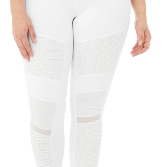 High Waisted Alo Moto Legging - Picture 8 of 8